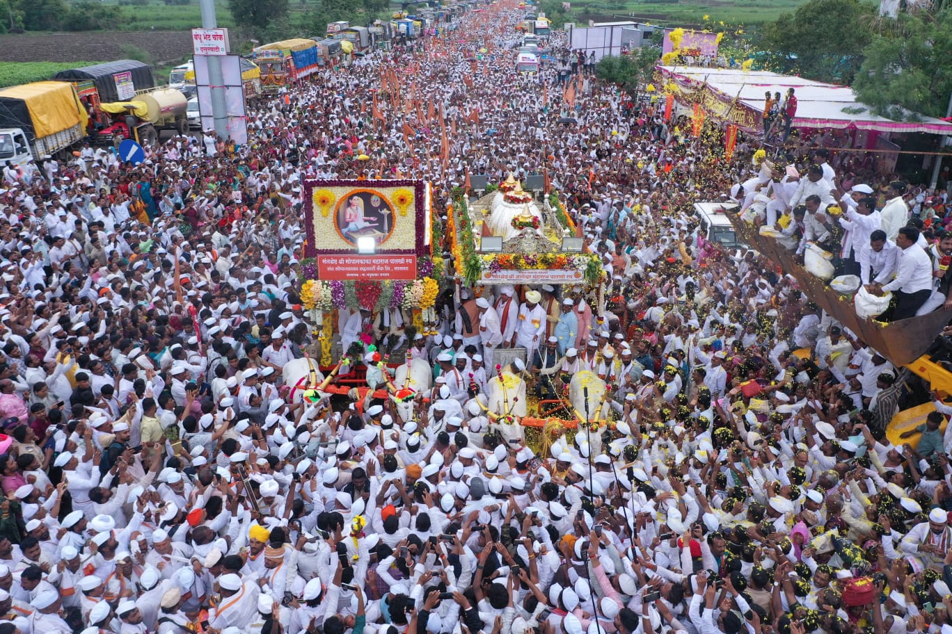 Solapur Police Deploys ideaForge Drones to Manage Record Turnout at Pandharpur Wari