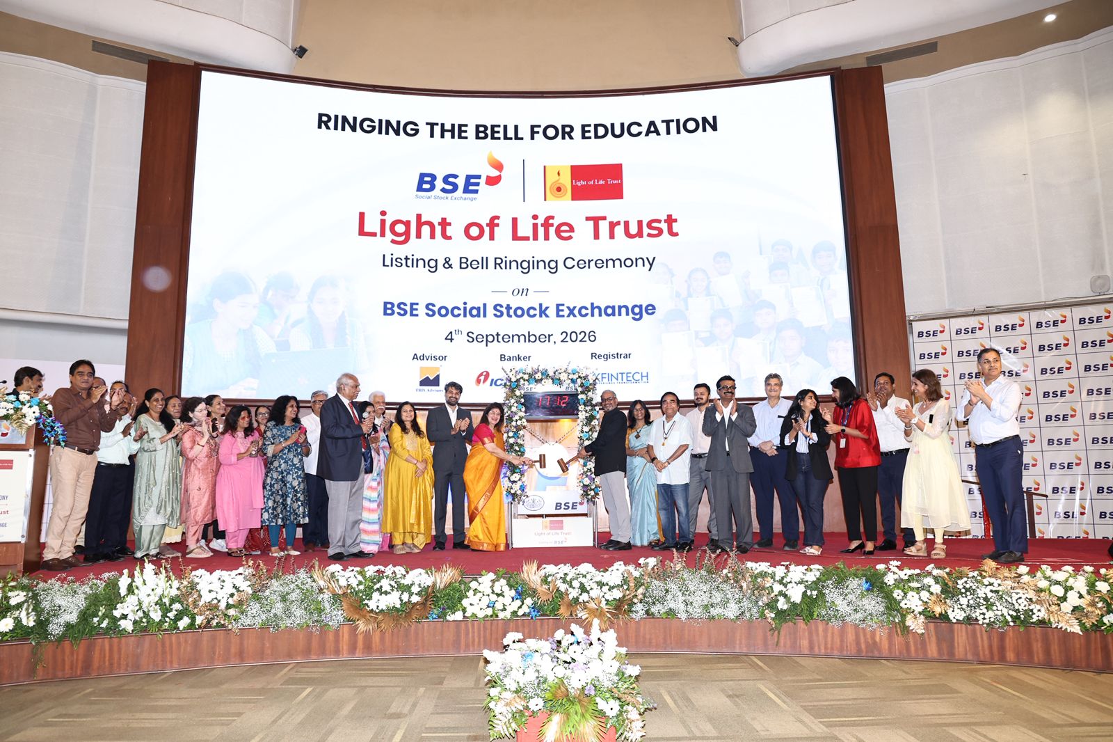 Light of Life Trust Lists on BSE Social Stock Exchange to Support Education of over 400 Underserved Children