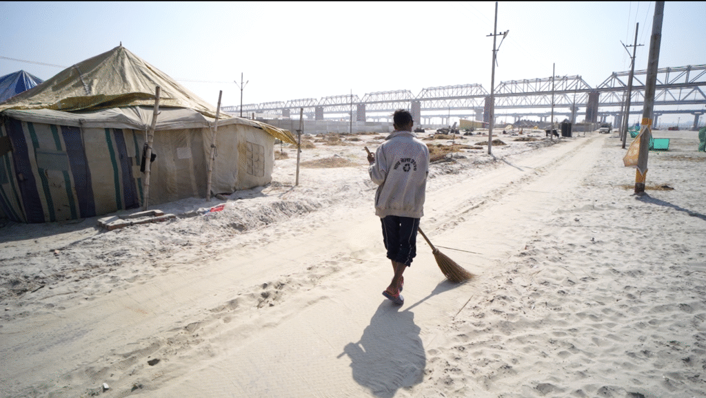 At Magh Mela 2026, Recycled Plastic supports everyday Public Facilities in Prayagraj

